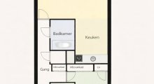 Sonneduyn Strandslag Apartment 121 - Grundriss