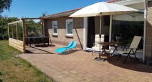 De Zilvermeeuw Zandloper - Terrasse auf Süd