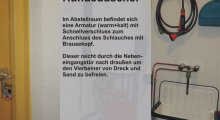 Albatros 66 - Dusche für den Hund
